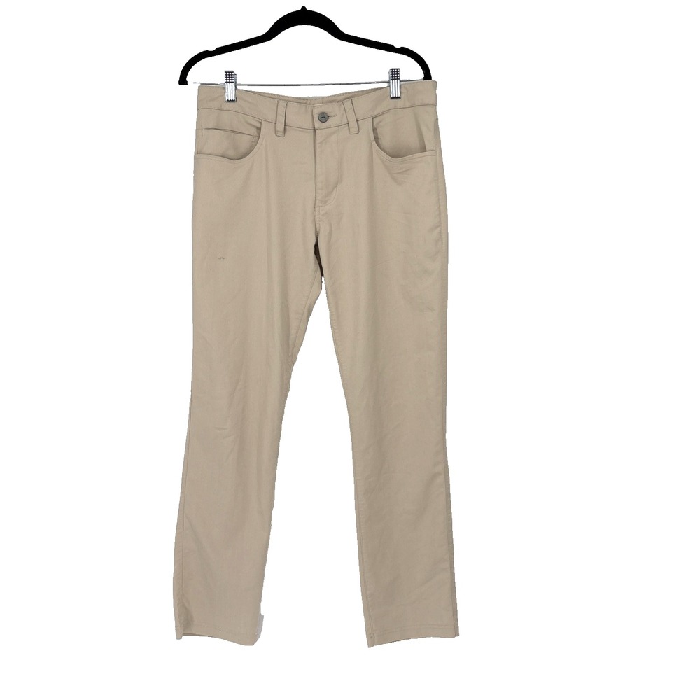 Tasc Motion‎ Pants Mens 32X30 Khaki Tailored Golf Chino Lightweight Performance